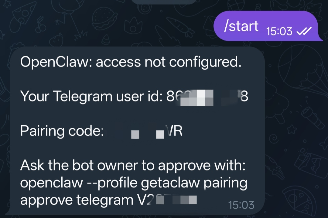 Telegram配置1